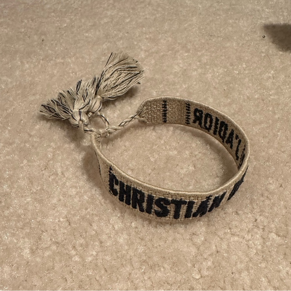 Dior cotton bracelet